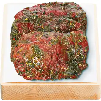 Dirk Vleeschmeesters Rundersteak alm gemarineerd 3 st aanbieding