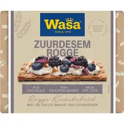 Dirk Wasa Knackebrod zuurdesem rogge aanbieding