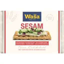 Dirk Wasa Knäckebröd sesam aanbieding