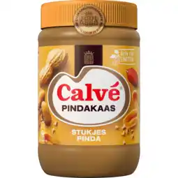 Dirk Calvé Pindakaas met stukjes pinda aanbieding