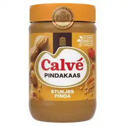 Dirk Calvé Pindakaas met stukjes pinda aanbieding