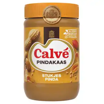 Dirk Calvé Pindakaas met stukjes pinda aanbieding
