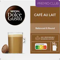 Dirk Nescafé Dolce gusto café au lait aanbieding