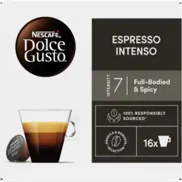 Dirk Nescafé Dolce gusto espresso intenso sterkte 7 aanbieding