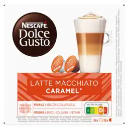 Dirk Nescafé Dolce gusto latte macchiatto caramel aanbieding