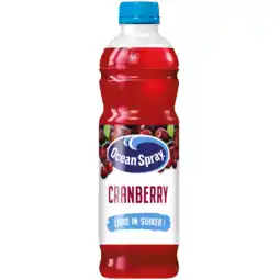 Dirk Ocean Spray Cranberry classic 0% aanbieding