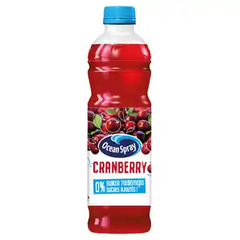 Dirk Ocean Spray Cranberry classic 0% aanbieding