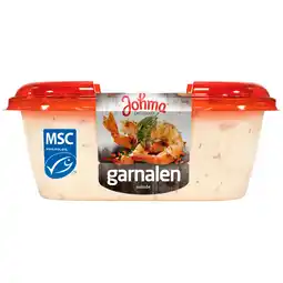 Dirk Johma Garnalen salade aanbieding