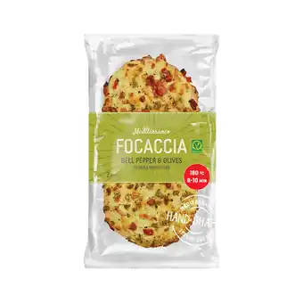 Dirk Boboli Duo focaccia paprika en olijf aanbieding