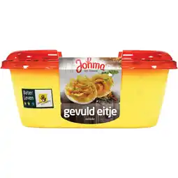 Dirk Johma Gevuld eitje salade aanbieding