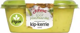 Dirk Johma Salade kip-kerrie 100% plantaardig aanbieding