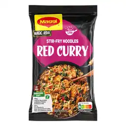 Dirk Maggi Roerbaknoedels red curry aanbieding