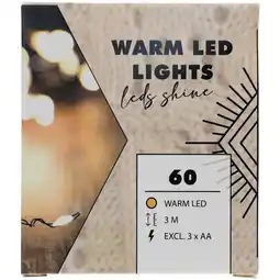 Dirk Draadverlichting bollen 3mtr 60led aanbieding