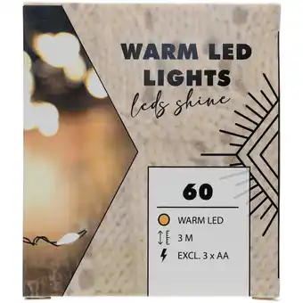 Dirk Draadverlichting bollen 3mtr 60led aanbieding