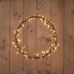 Dirk Krans 36cm 120 led met timer aanbieding