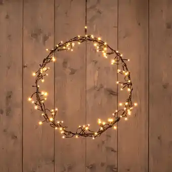 Dirk Krans 36cm 120 led met timer aanbieding