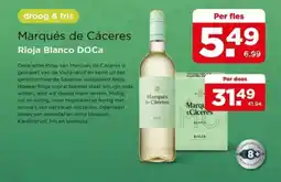 PLUS Marqués de Cáceres Rioja Blanco DOCa aanbieding