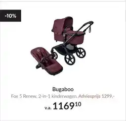 Babypark Bugaboo Fox 5 Renew, 2-in-1 kinderwagen aanbieding