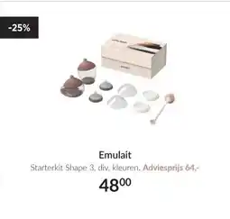 Babypark Emulait Starterkit Shape 3 aanbieding