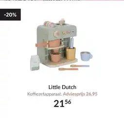 Babypark Little Dutch Koffiezetapparaat aanbieding
