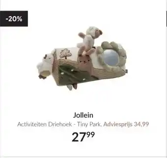 Babypark Jollein Activiteiten Driehoek Tiny Park aanbieding