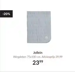 Babypark Jollein Wiegdeken aanbieding