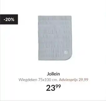 Babypark Jollein Wiegdeken aanbieding