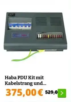 Obelink Haba PDU Kit mit Kabelstrang und Wassersensor aanbieding