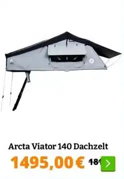Obelink Arcta Viator 140 Dachzelt aanbieding