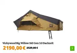 Obelink Vickywood Big Willow 160 Gen 3.0 Dachzelt aanbieding