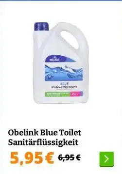 Obelink Obelink Blue Toilet Sanitärflüssigkeit aanbieding