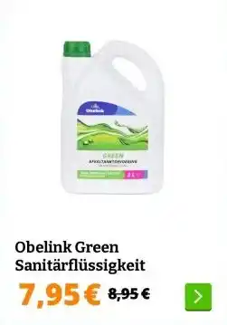 Obelink Obelink Green Sanitärflüssigkeit aanbieding