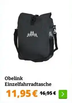 Obelink Obelink Einzelfahrradtasche aanbieding