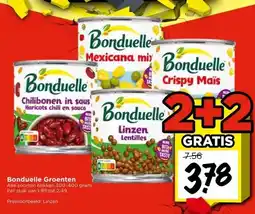 Vomar Voordeelmarkt Bonduelle Groenten aanbieding