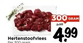 Vomar Voordeelmarkt Hertenstoofvlees aanbieding
