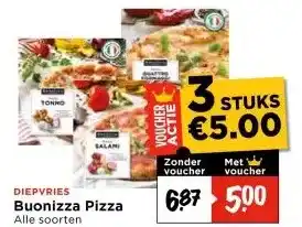 Vomar Voordeelmarkt Buonizza Pizza aanbieding