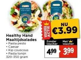 Vomar Voordeelmarkt Healthy Hand Maaltijdsalades aanbieding
