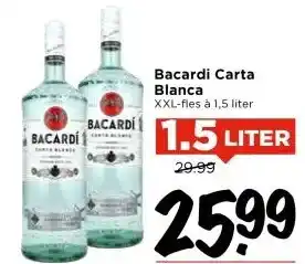 Vomar Voordeelmarkt Bacardi Carta Blanca aanbieding
