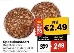Vomar Voordeelmarkt Speculaastaart aanbieding