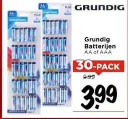 Vomar Voordeelmarkt Grundig Batterijen aanbieding
