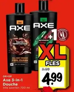 Vomar Voordeelmarkt Axe 3-in-1 Douche aanbieding