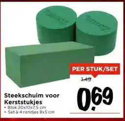 Vomar Voordeelmarkt Steekschuim voor aanbieding