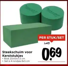 Vomar Voordeelmarkt Steekschuim voor aanbieding