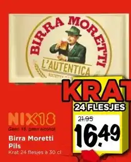 Vomar Voordeelmarkt Birra Moretti Pils aanbieding
