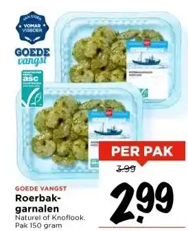 Vomar Voordeelmarkt Roerbak- garnalen aanbieding