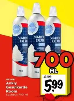 Vomar Voordeelmarkt Ankly Gesuikerde Room aanbieding
