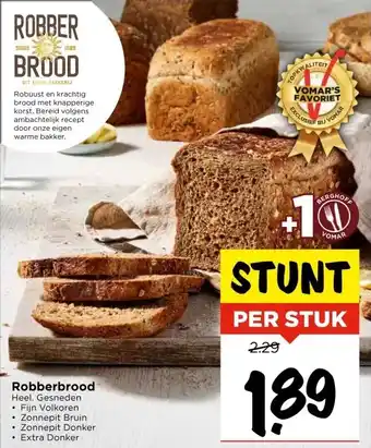 Vomar Voordeelmarkt Robberbrood aanbieding