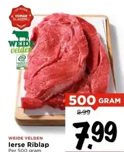 Vomar Voordeelmarkt lerse Riblap aanbieding