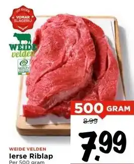 Vomar Voordeelmarkt lerse Riblap aanbieding