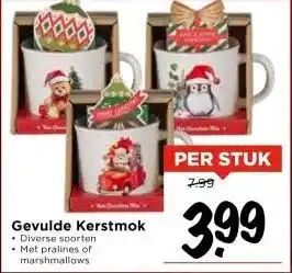 Vomar Voordeelmarkt Gevulde Kerstmok aanbieding